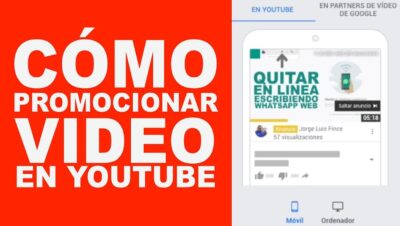 Promocionar video YouTube 2024