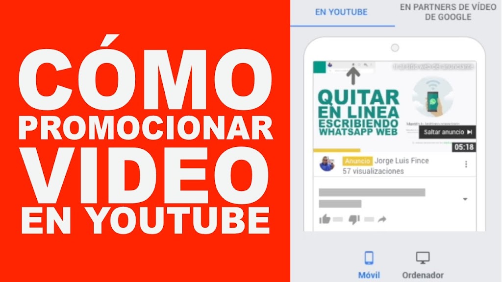 Promocionar video YouTube 2024